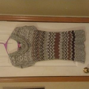 SayWhat short sleeve sweater